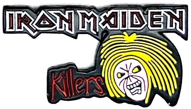 Iron Maiden Killers Lapel Hat Pin