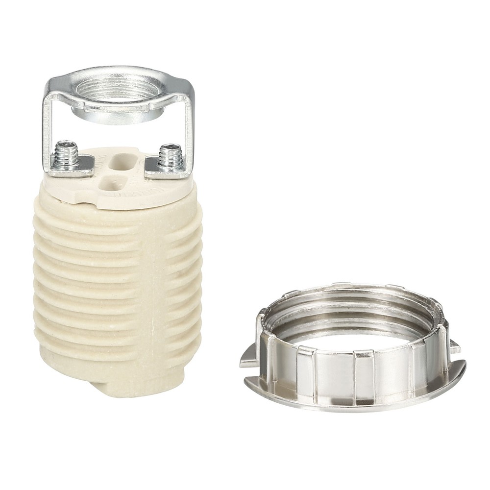 G9 Light Base Socket, 4 Pack Lamp Holder Base with Socket Ring Removal Tool