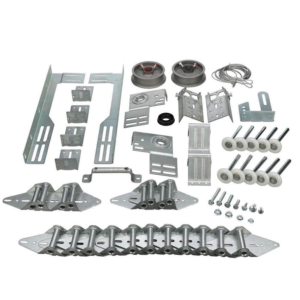 Garage Door Hardware Installation Kit for 16 Ft. X 7 Ft. Doors Premium Hardware
