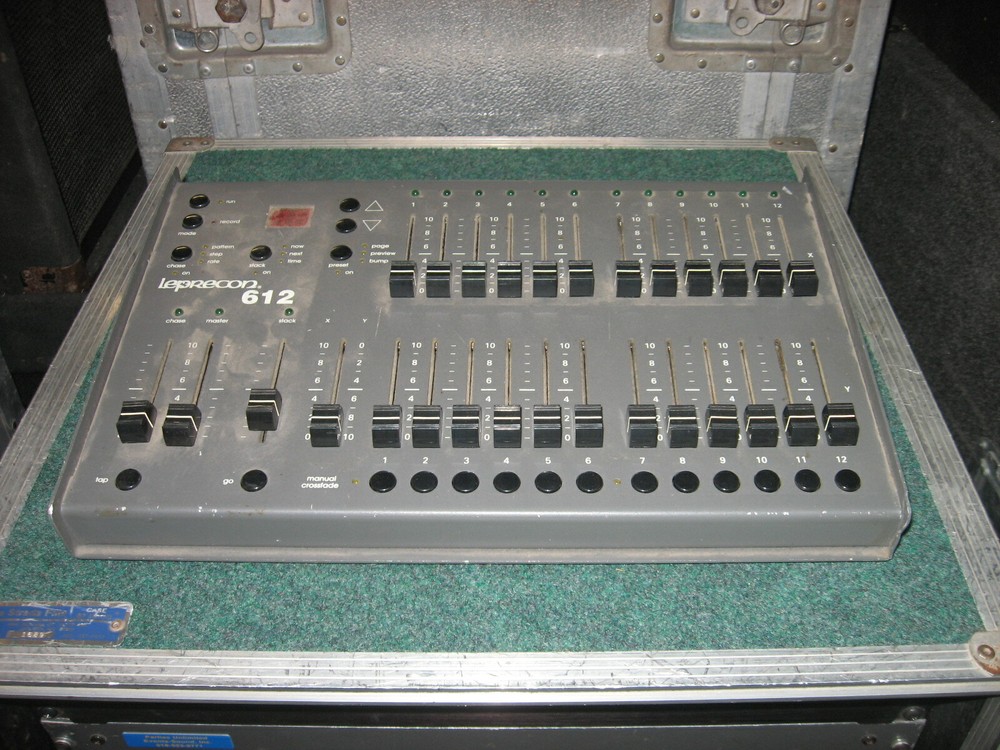 NRD 8000 Dimmers 16 channels. 13U pull over rack controller drawer finish panel.