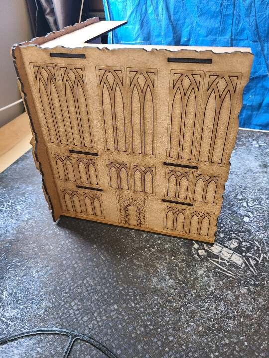 Wood Ruins Terrain Scenery Compatible With ITC