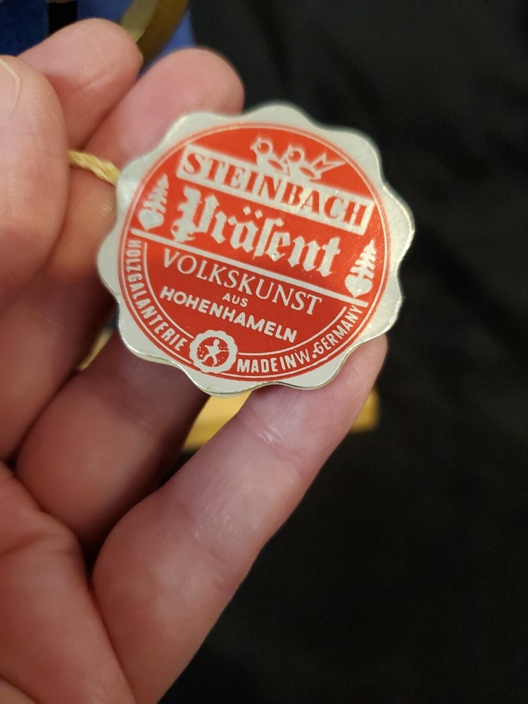 Nutcracker Full Size Uncle Sam w/ Sword - Made West Germany Fireworks Festivals