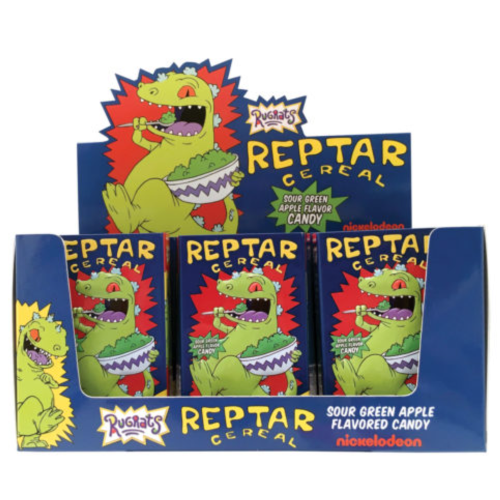 Rugrats: Reptar Cereal Tin Candy - Display (12)