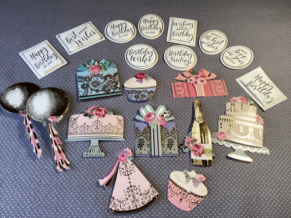 Anna Griffin 3D Birthday Embellishments 20pc B2