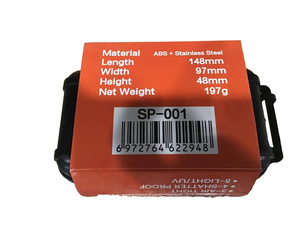 Magnetic Hidden Stash Box Under Car Secret Compartment Security Safe Container