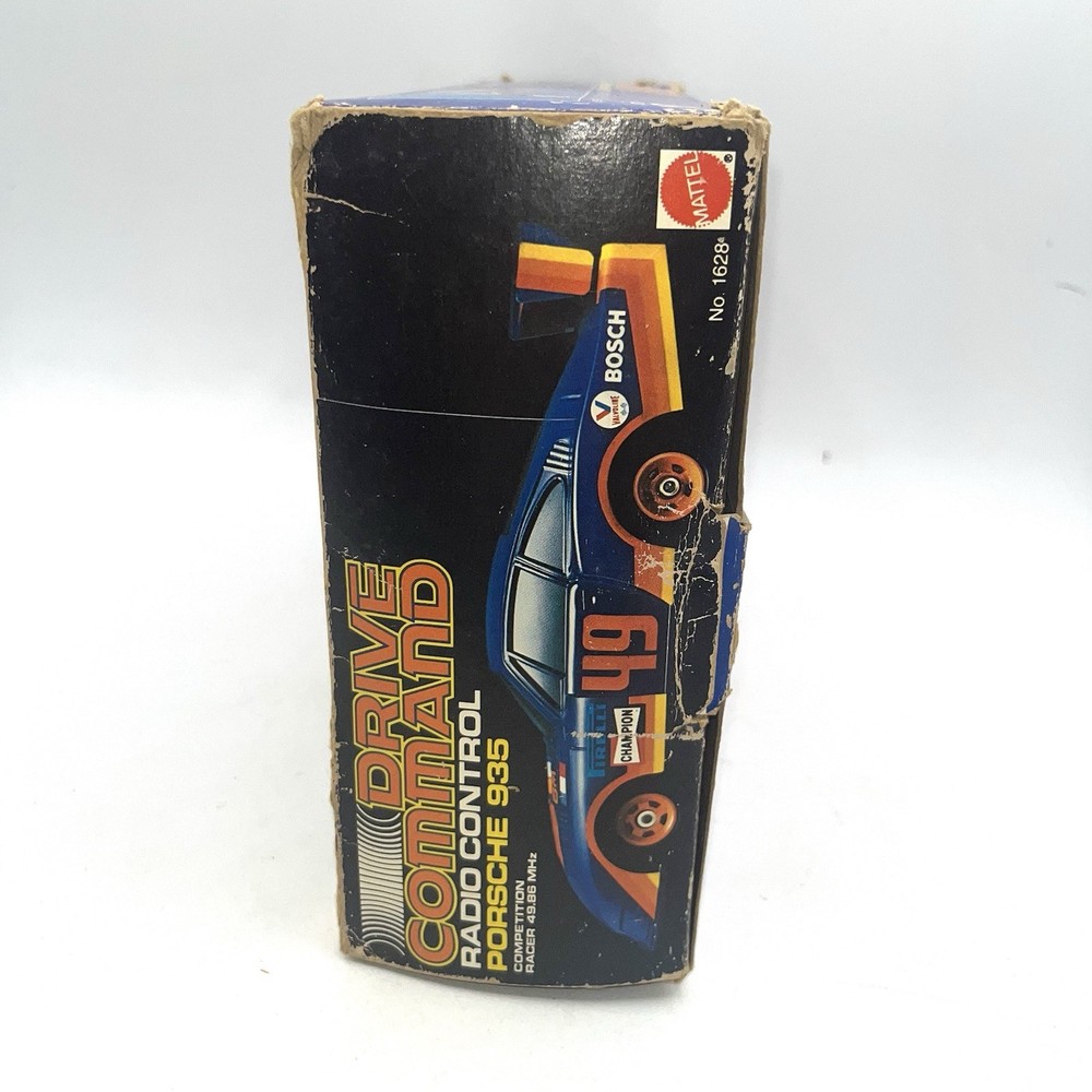 Vintage Porsche 935 Drive Command Mattel Untested No Remote
