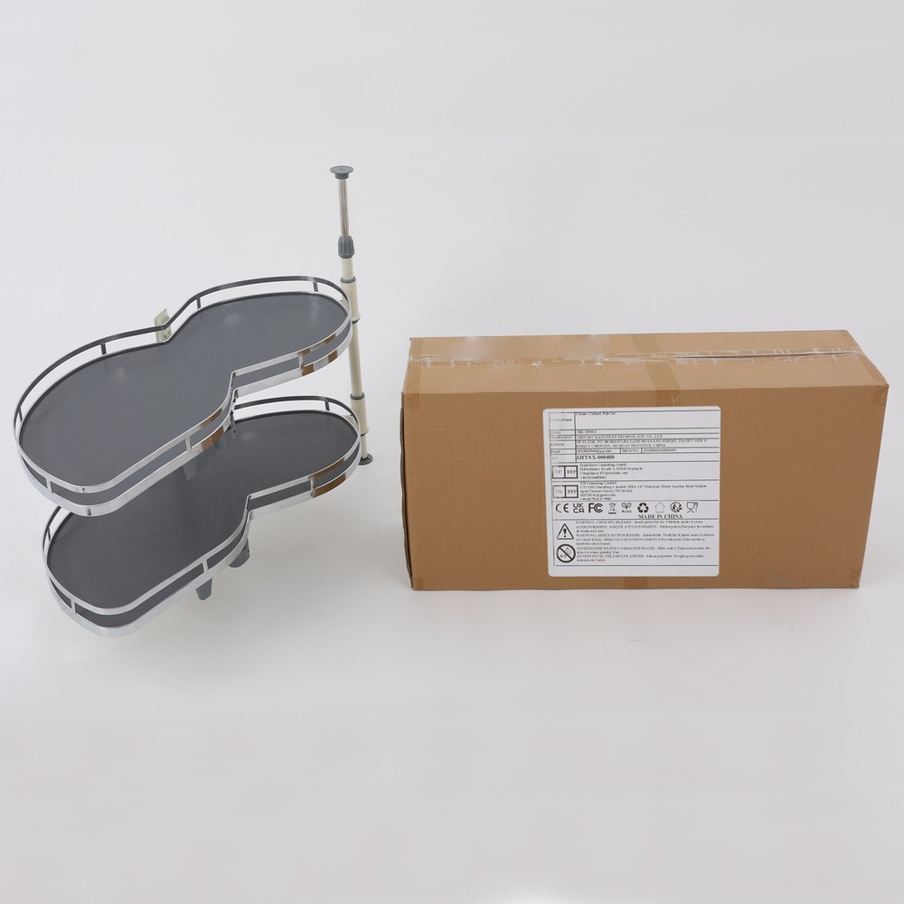 Kitchen Blind Corner Cabinet Pull Out Shelves 2-Tier Left Pull-out Organizer