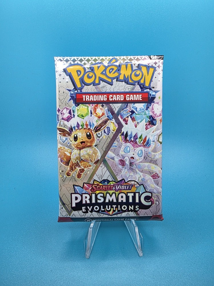 Pokemon Prismatic Evolutions Booster Pack - Random Art - SEALED