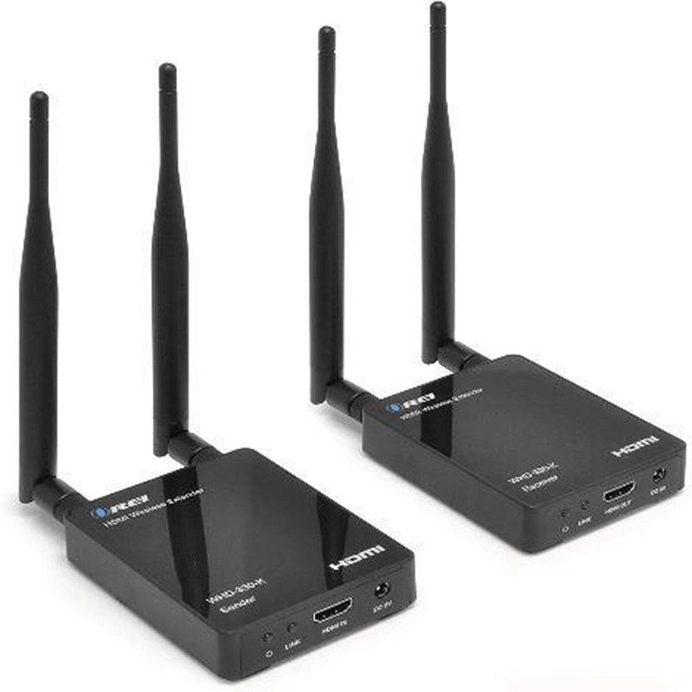 Orei Wireless HDMI Transmitter & Receiver WHD-PRO100-K - Black w/ IR Support