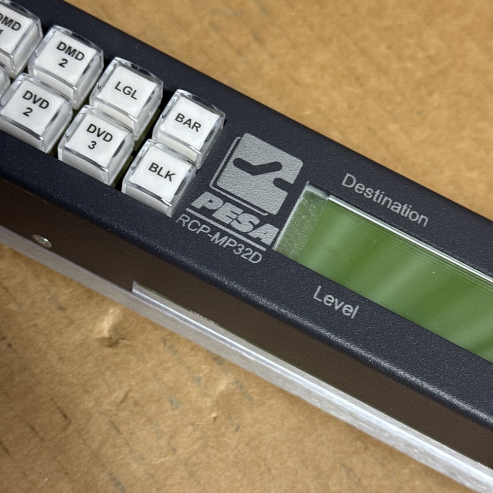 Pesa RCP-MP32D 32 Key Multi Programmable Control Panel for Video Routers