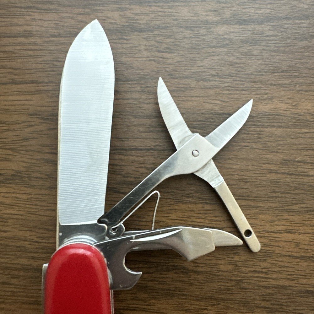 Vintage Colonial Swiss Master Backpacker Multitool Knife.