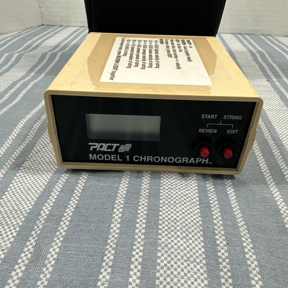 Vintage PACT Model 1 Chronograph (TESTED)