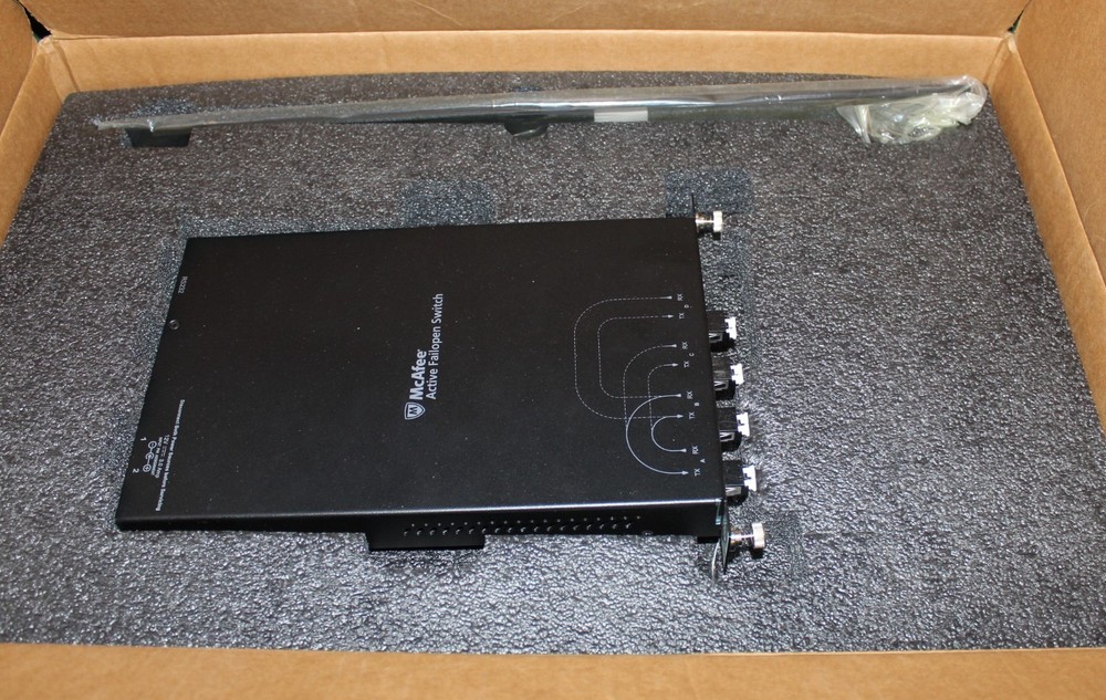 2 McAfee 40Gbps Active FailOpen Bypass Switch, IAC62F1-KT7