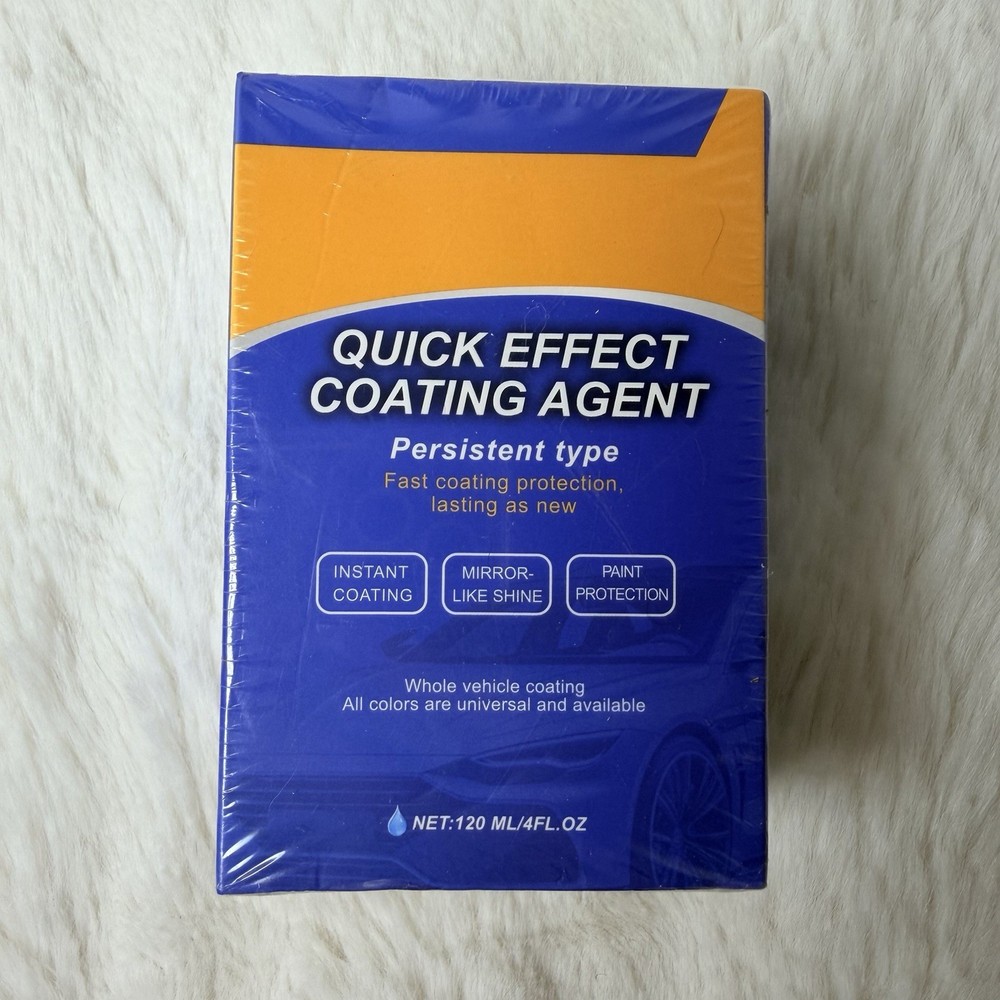 Quick Effect Coating Agent Persistent Type Instant Coating 4 fl oz New Sealed