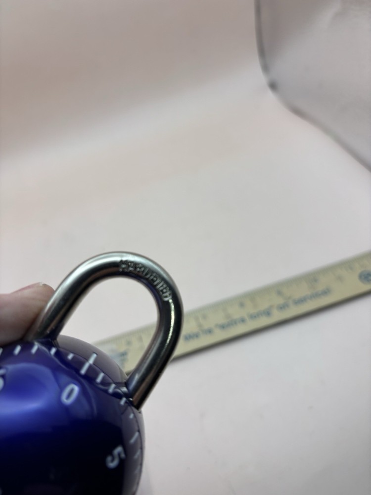 Master Lock Sphero by Master Smooth Spin Combination Lock Padlock 2075DAST NEW