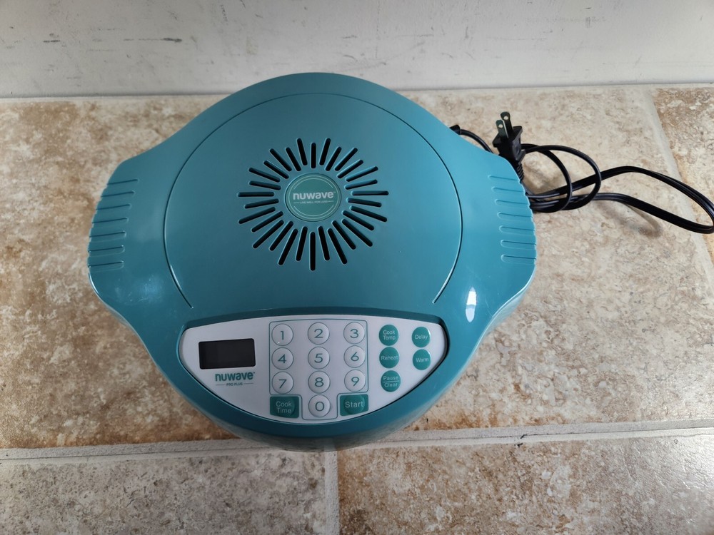 Nuwave Pro Plus Infrared Oven 20617 Power Head Replacement Part Tested Teal