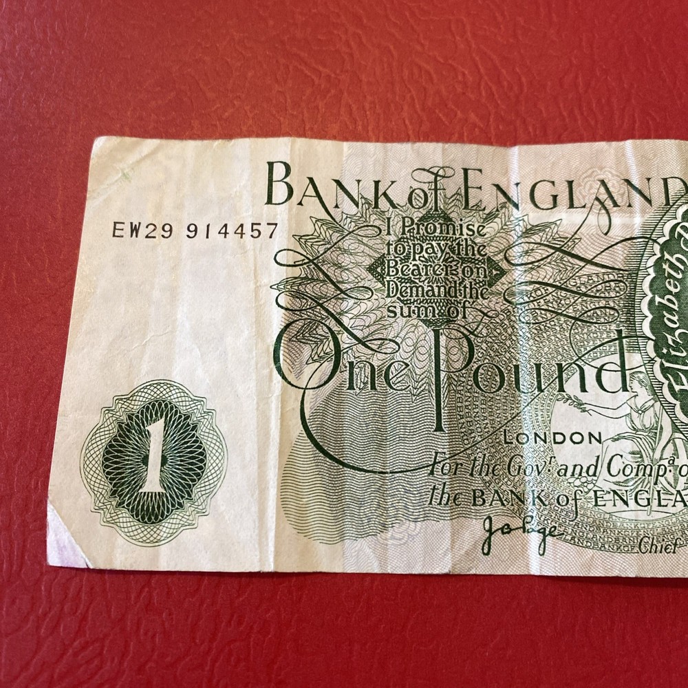 England- 1 Pound- 1970-1978