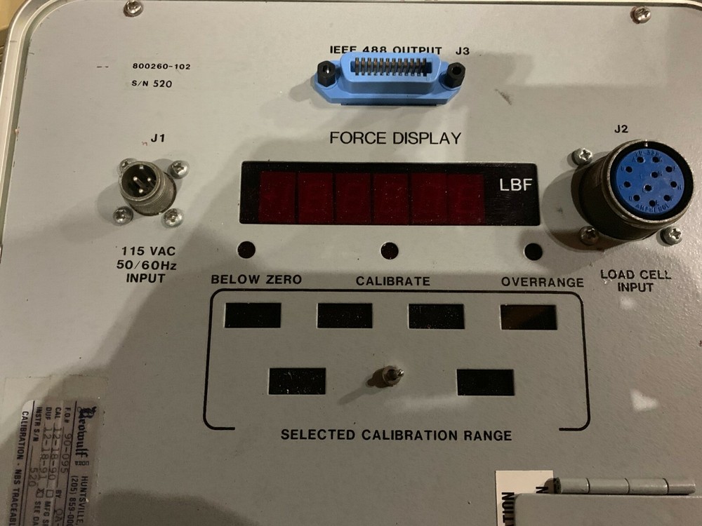 Beowulf Force Calibration Kit N-1 800260-100