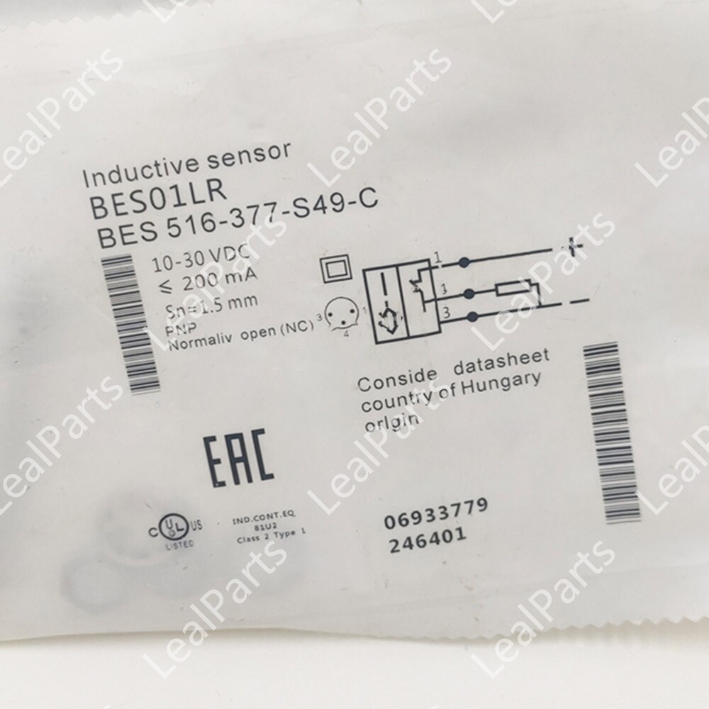 For BES01LR BES 516-377-S49-C Inductive Sensor Replacement 10-30 VDC