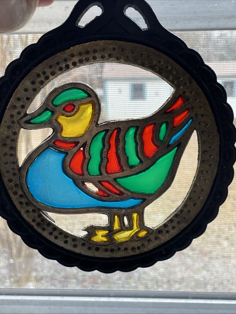 Cast Iron Trivet Duck Hot Plate