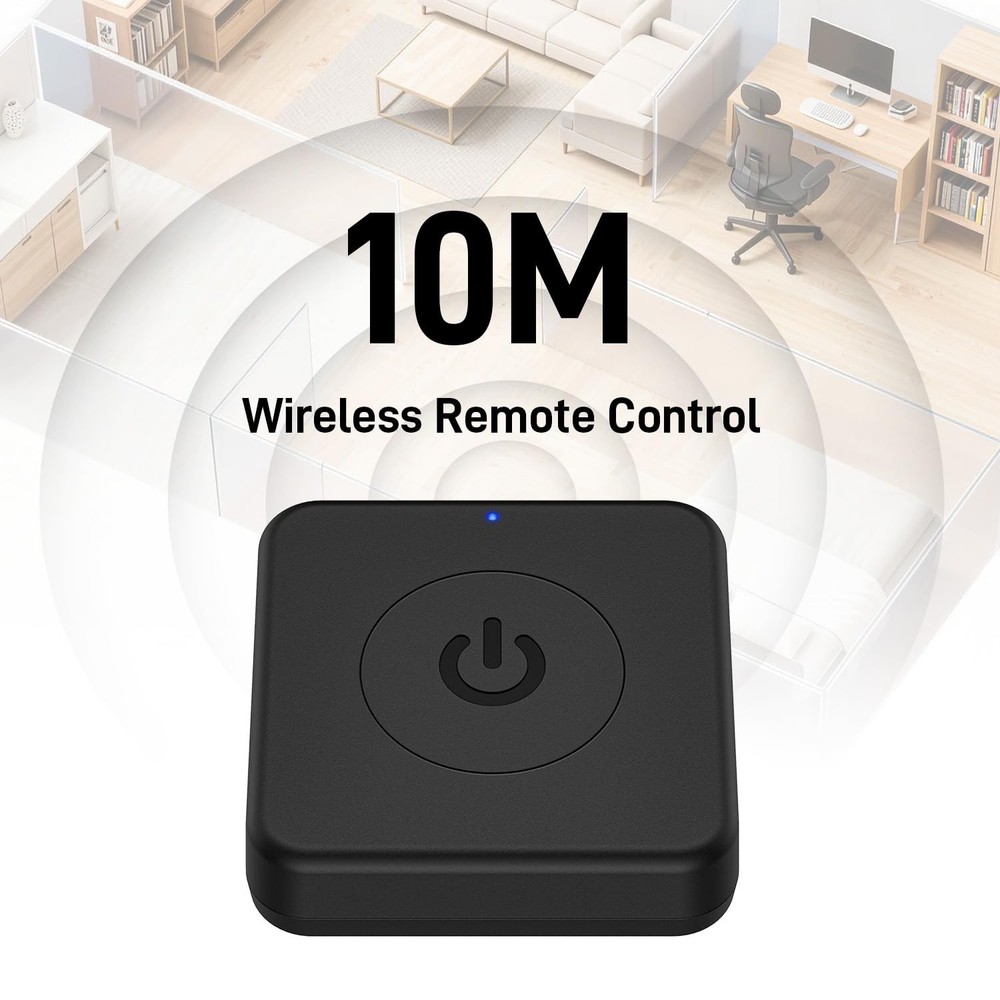 Wireless PC Power Button Remote Computer Motherboard Switch USB Receiver