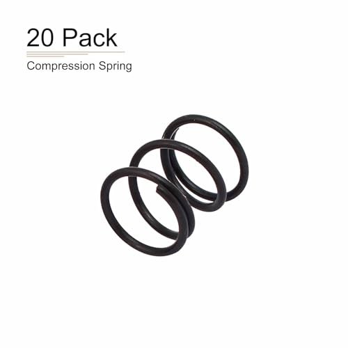 1.2x13x15mm(DxODxL) Compression Spring - 20Pack - Good for Machinery - Spring