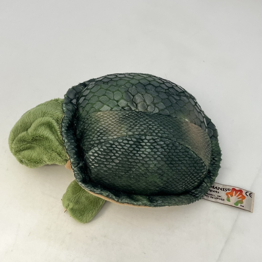 Folkmanis Small Green Turtle Hand Puppet