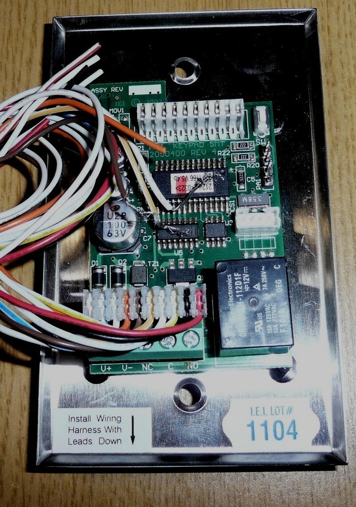 Iei 212i Indoor Flushmount Keypad