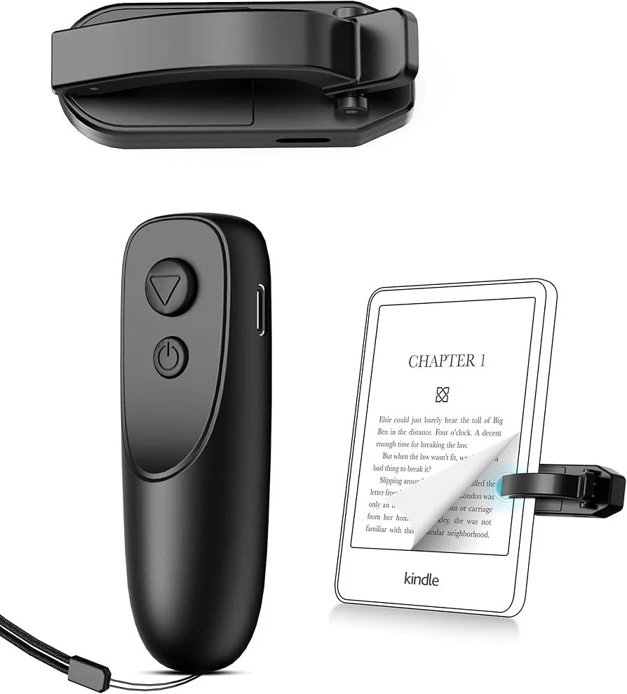 Black Remote Control Page Turner for Kindle