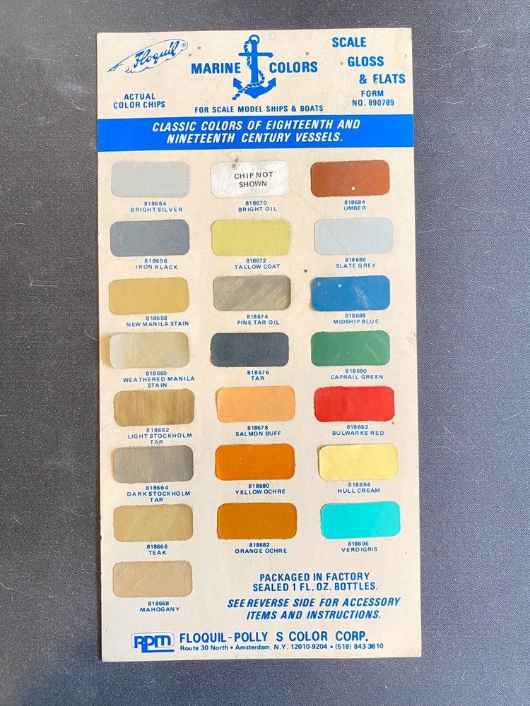 Floquil Paint - Marine Colors