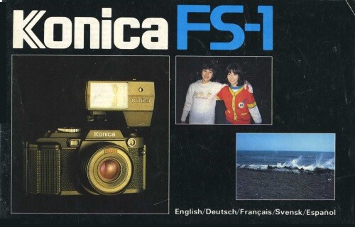 Konica FS-1 Instruction Manual multi-languages
