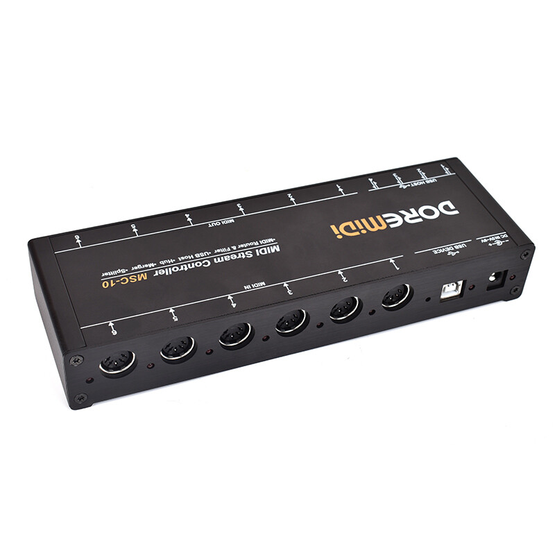 DOREMiDi MIDI Stream Controller MSC-10 Route and Filter MIDI Messages