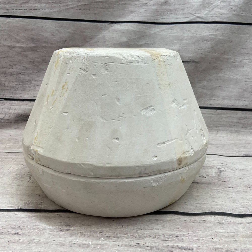 Gemini Ceramic Casting Mold Big Basket Decorative Lid