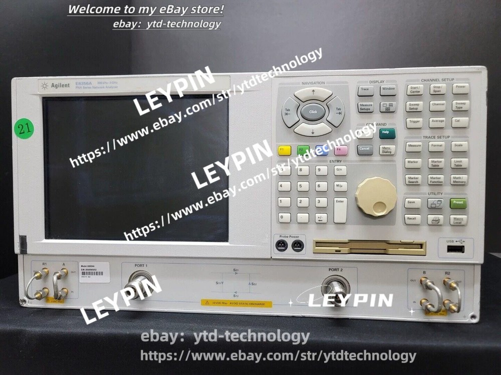 1pc Agilent Keysight E8356A PNA Network Analyzer with options*ytd