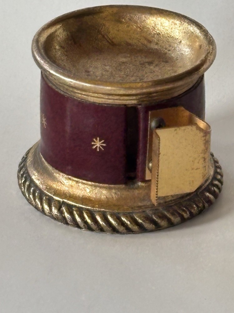 Antique Old Crest Stamp Dispenser