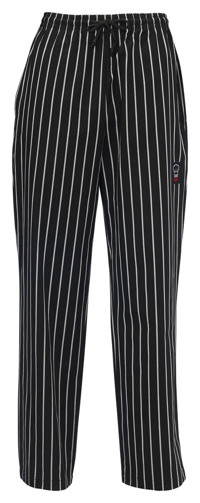 Chef Pants, Chalk Stripe, S (12 Each)