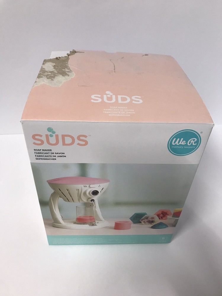 We R Memory Keepers Suds Custom Soap Making Machine Crafting Open Box