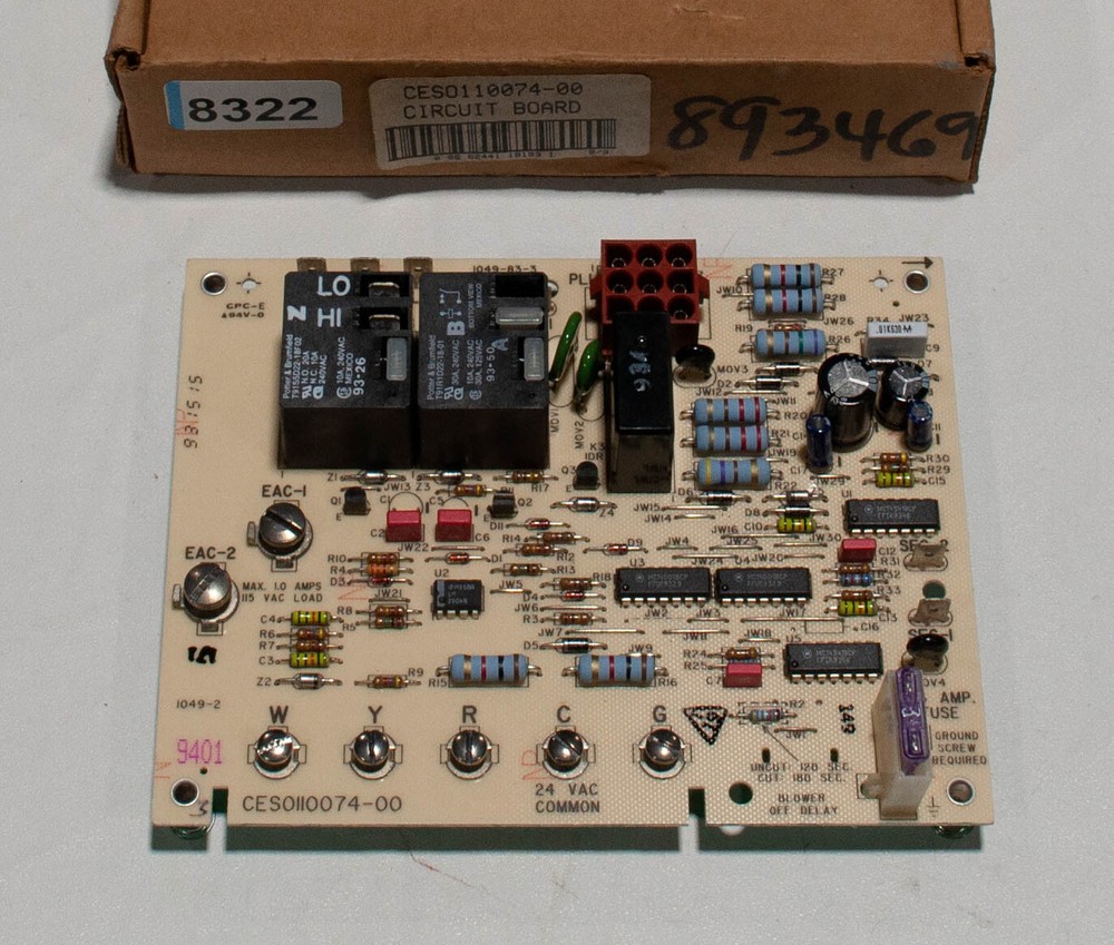 Carrier CES0110074-00 Control Board