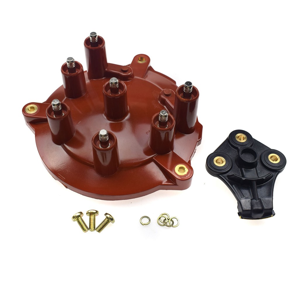 IGNITION DISTRIBUTOR CAP & Ignition Distributor Rotor For Benz SL 190 124 Coupe E G S-Class