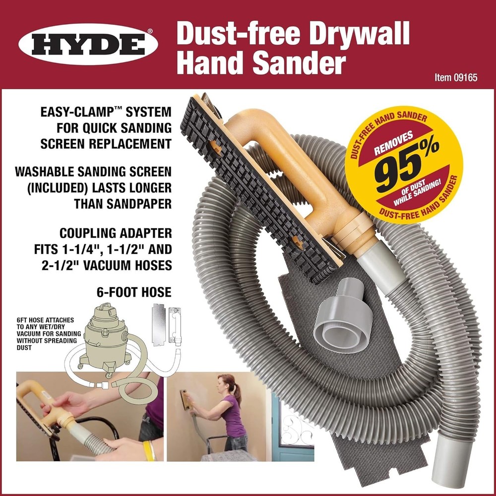Efficient Drywall Vacuum Sander - Protect Your Space with Dust-Free Technology