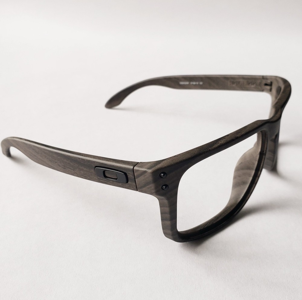 Oakley Holbrook Woodgrain Replacement Frame Only Authentic Brown OO9102