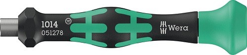 Wera Tools 5051278001 1014 Kraftform Micro Bitholding Screwdriver, 1EA
