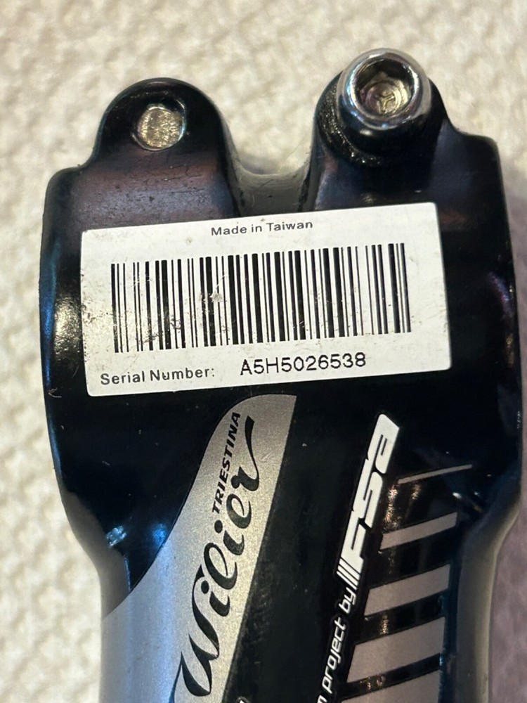 FSA - STEM - WILLIER - 100 MM. - NEW