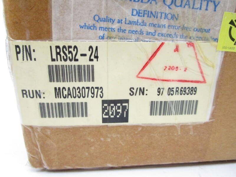 LAMBDA LRS52-24 95-132VAC 1.8A NSMP