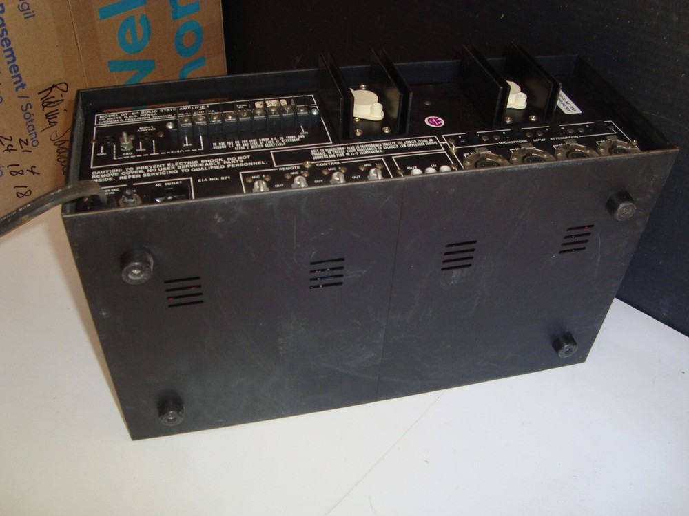 Working Grommes Precision Solid State Amplifier GT-60