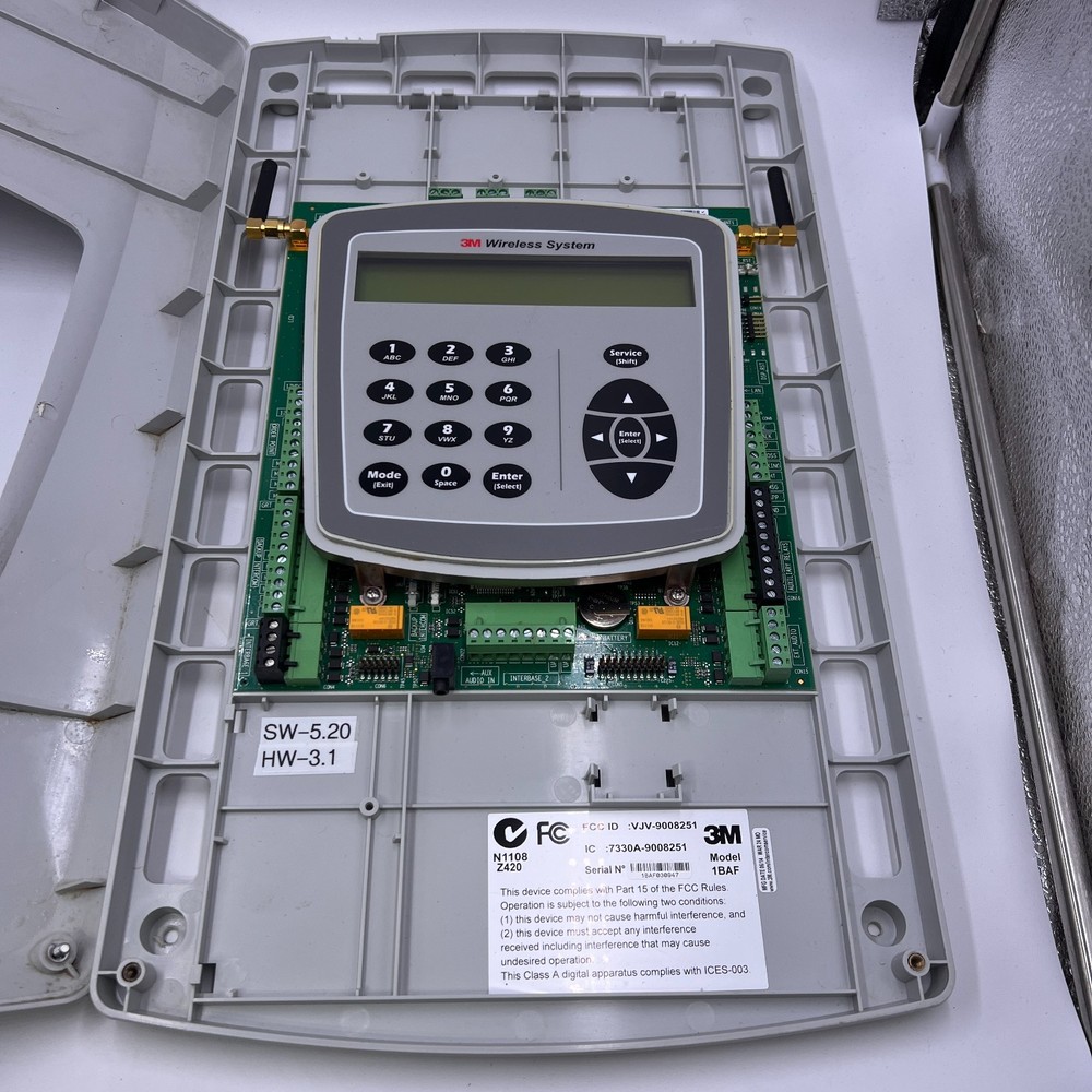 3M 1BAF XT-1 Wireless Drive Thru Intercom Base