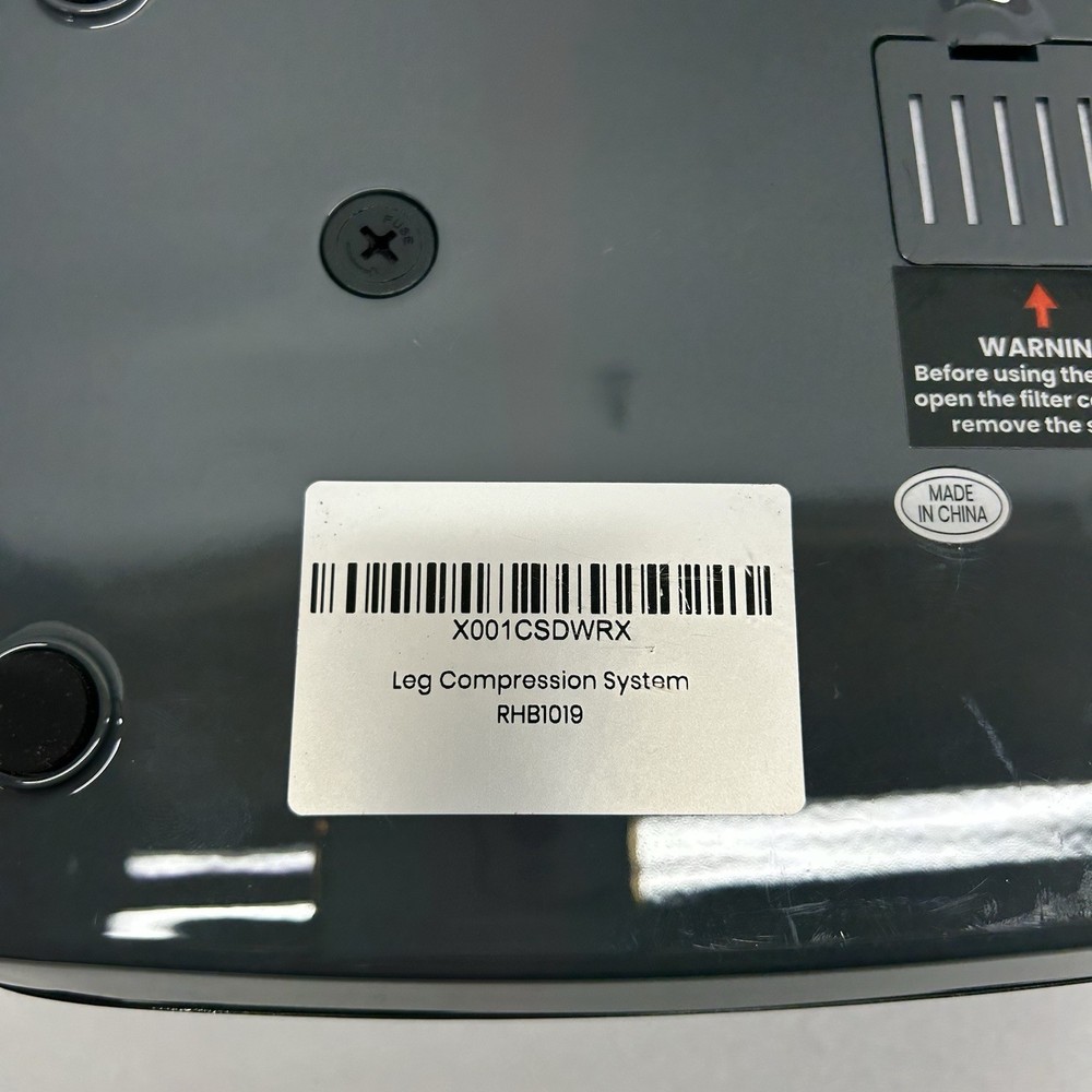 Vive Leg Compression System Pump Black RHB1019 Tested Works
