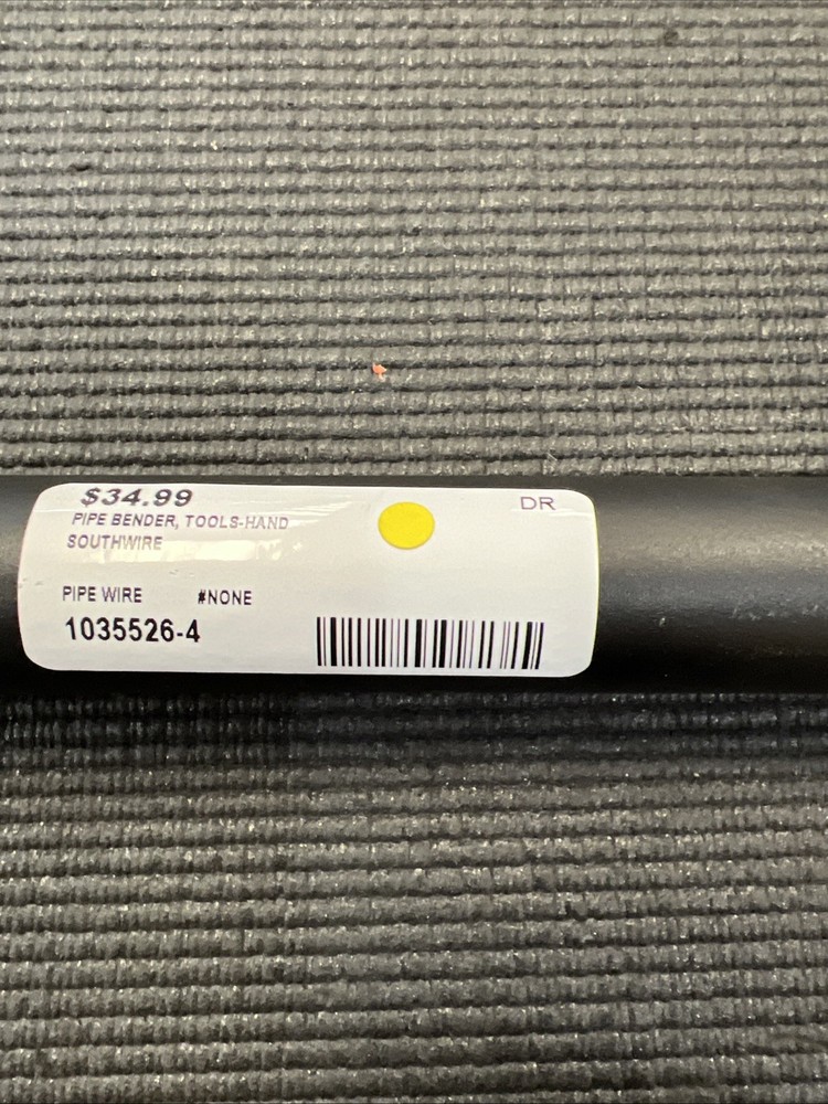 Southwire PIPE BENDER, PIPE WIRE