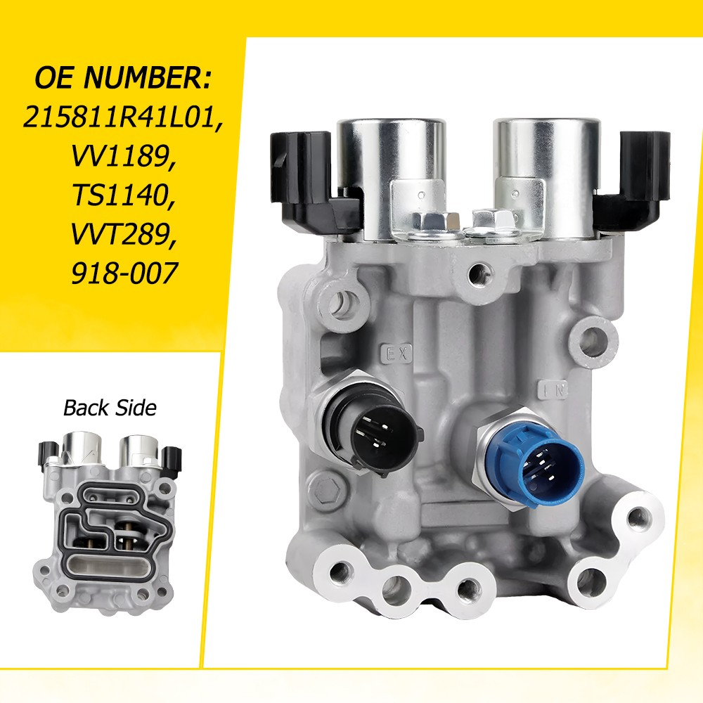 Engine VVT Variable Valve Timing Solenoid for 2008-2012 Honda Accord L4 2.4L EOA
