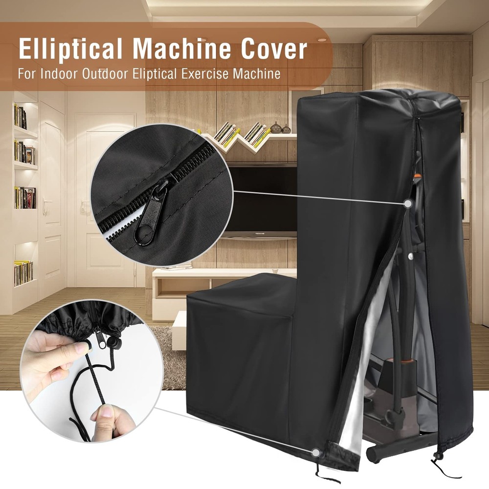 Elliptical Exercise Machine Cover - Dust-Proof & Waterproof Trainer Protectiv...